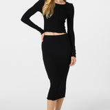 Brennan Knit Midi Skirt