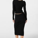 Brennan Knit Midi Skirt