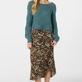 Sunni Rosalia Paisley Midi Skirt