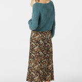 Sunni Rosalia Paisley Midi Skirt