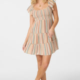 Della Smocked Tiered Dress