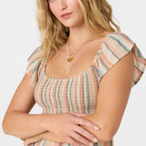 Della Smocked Tiered Dress