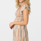 Della Smocked Tiered Dress