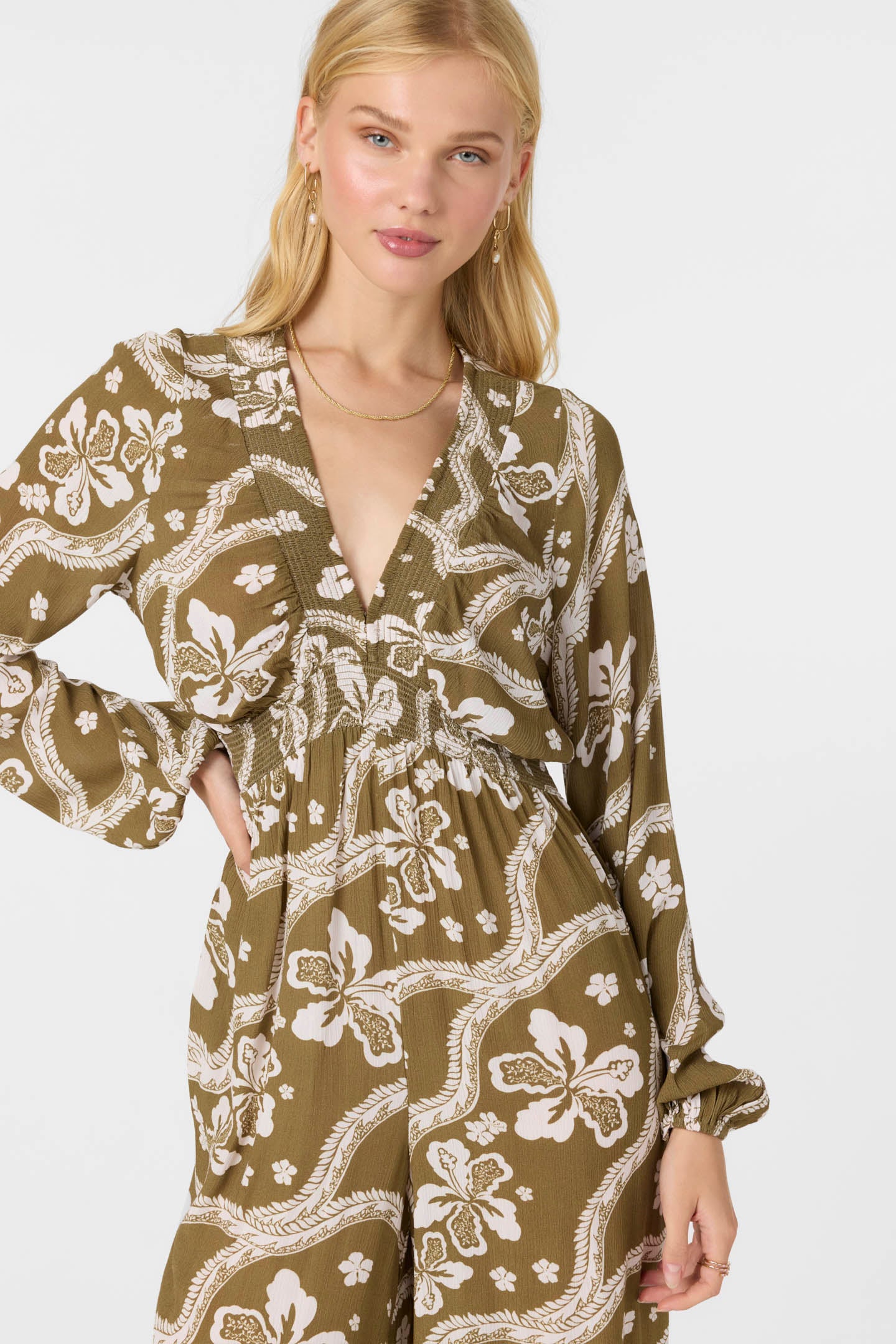 Zadie Jumpsuit - Military Olive | O'Neill