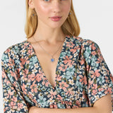 Rosemary Terrece Floral Short Dress