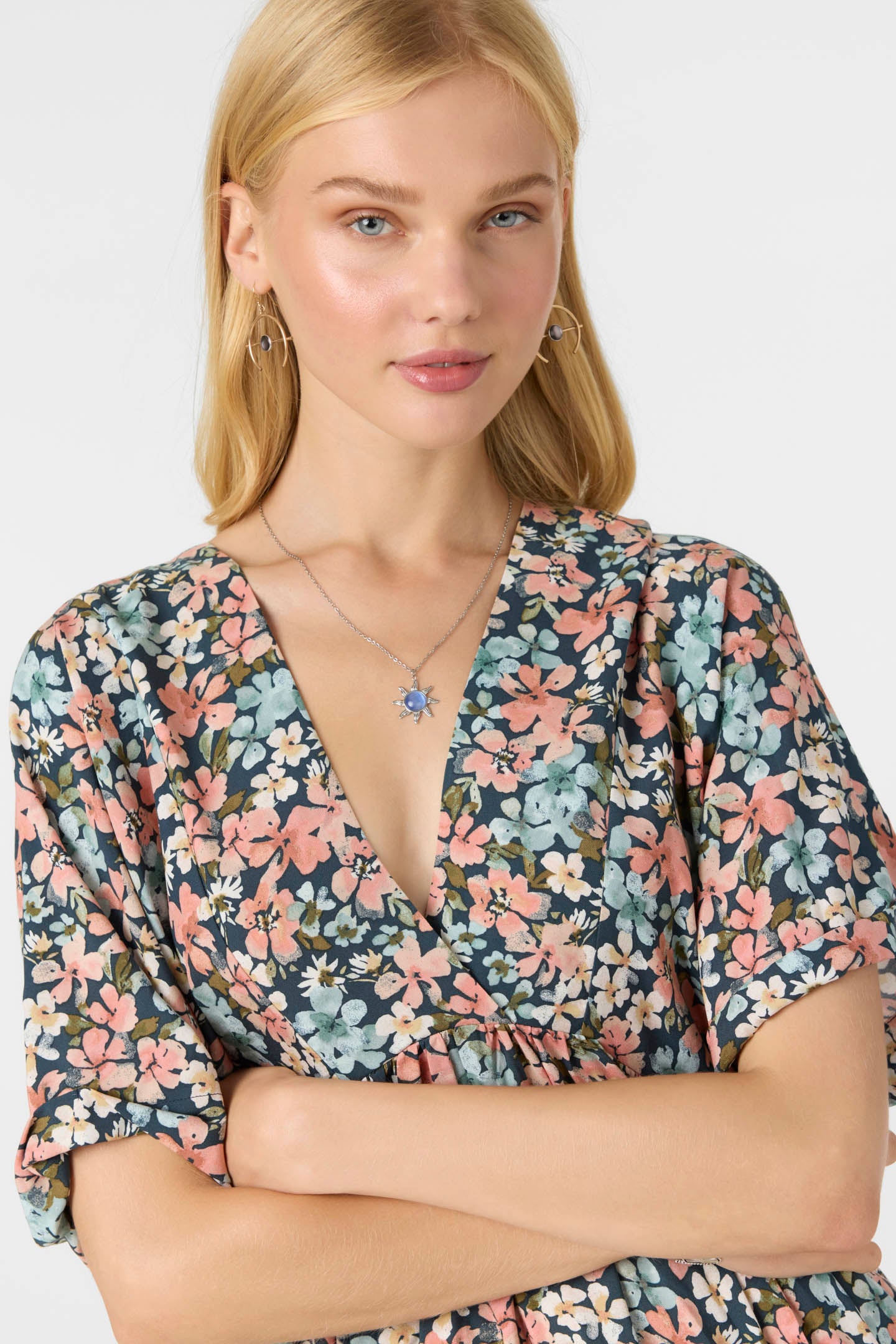 Rosemary Terrece Floral Short Dress - Slate | O'Neill