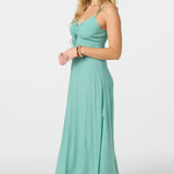 Ainsley Solid Maxi Dress