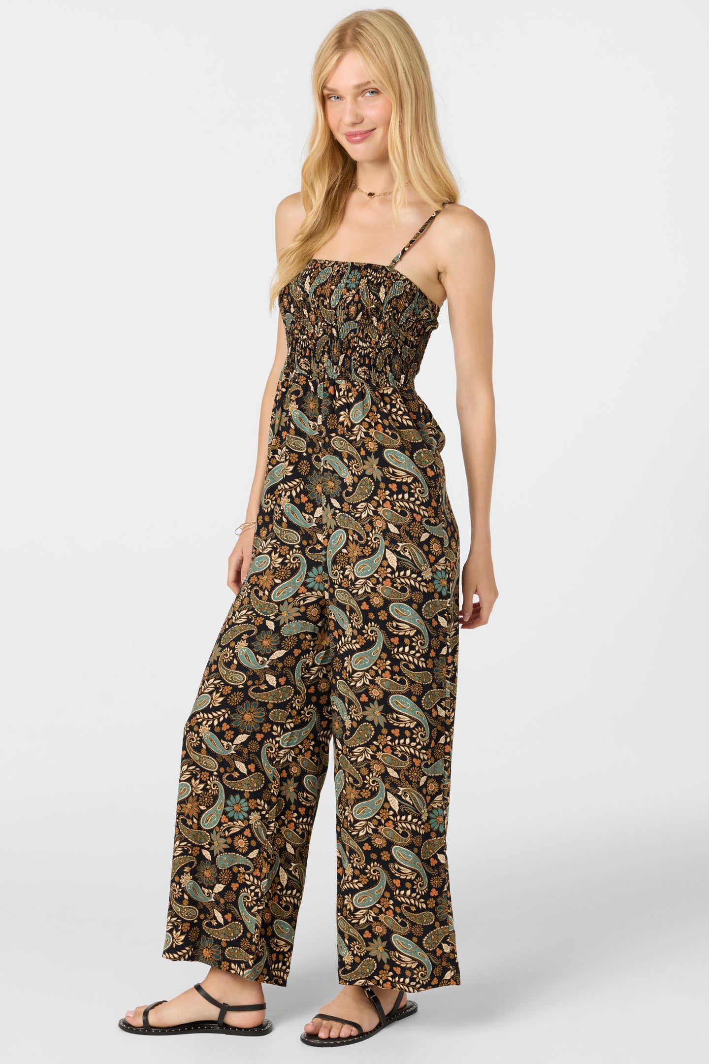 CADE PAISLEY JUMPSUIT