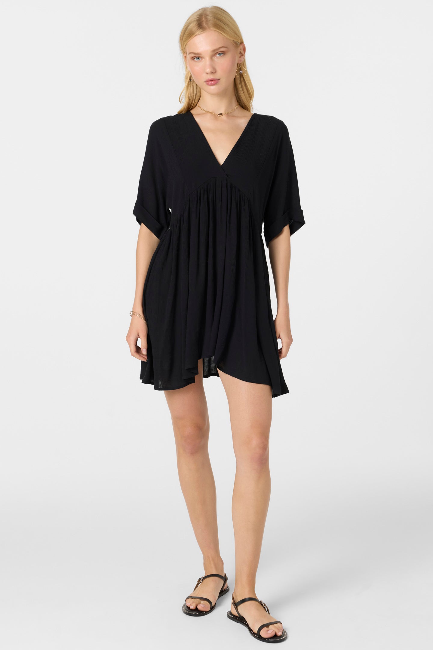 Rosemary Short Dress - Black | O'Neill