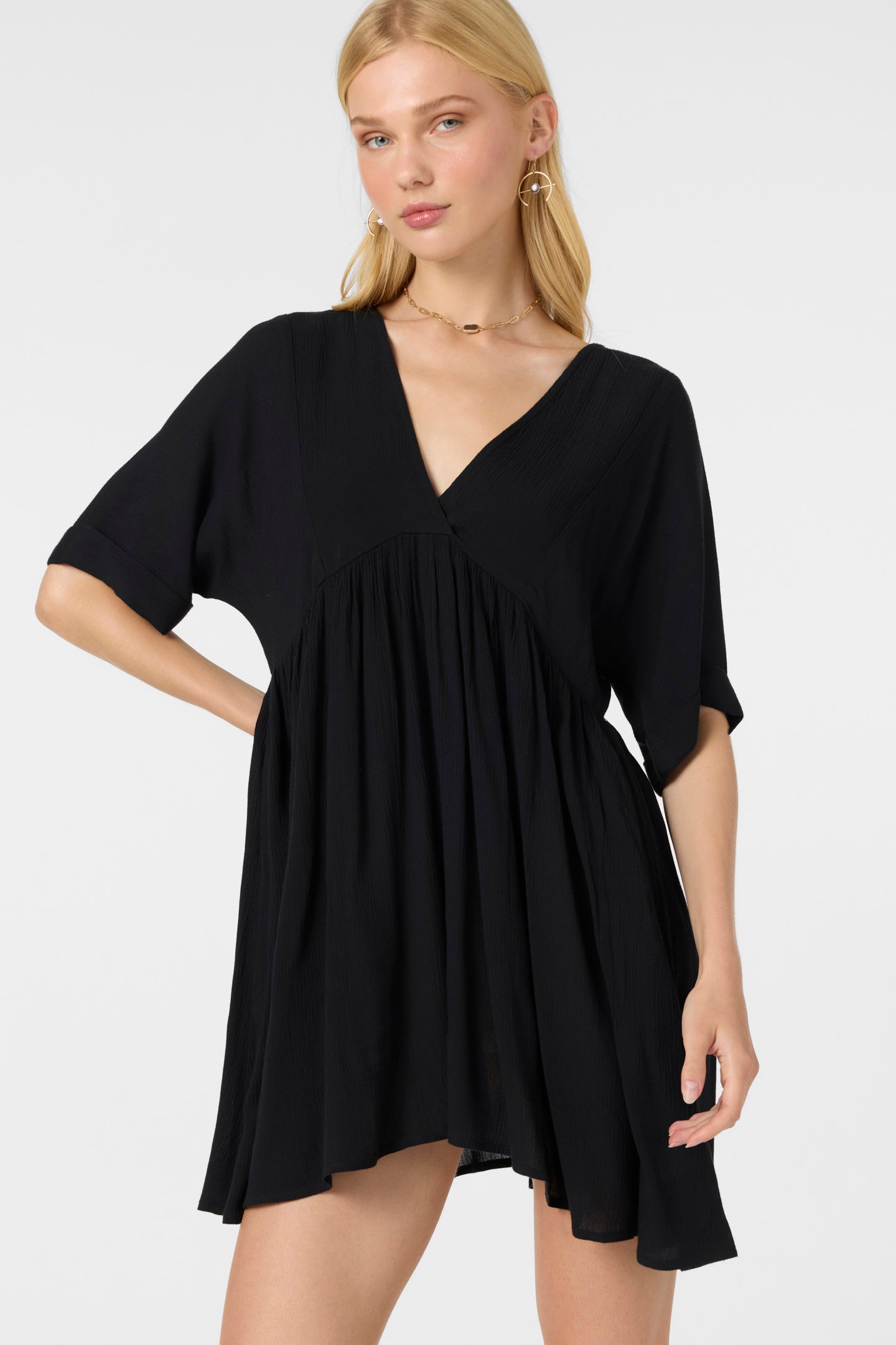 Rosemary Short Dress - Black | O'Neill