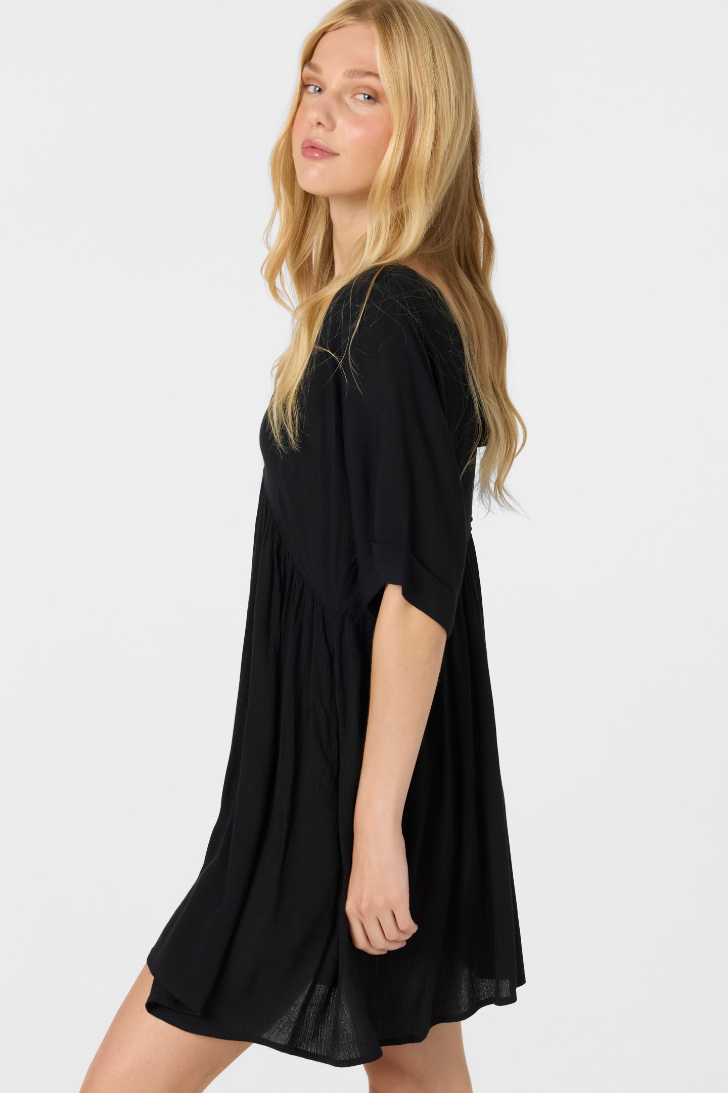 Rosemary Short Dress - Black | O'Neill
