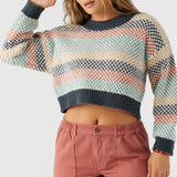 Billie Cropped Stripe Sweater