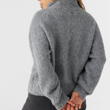 Georgiana Mockneck Half-Zip Sweater