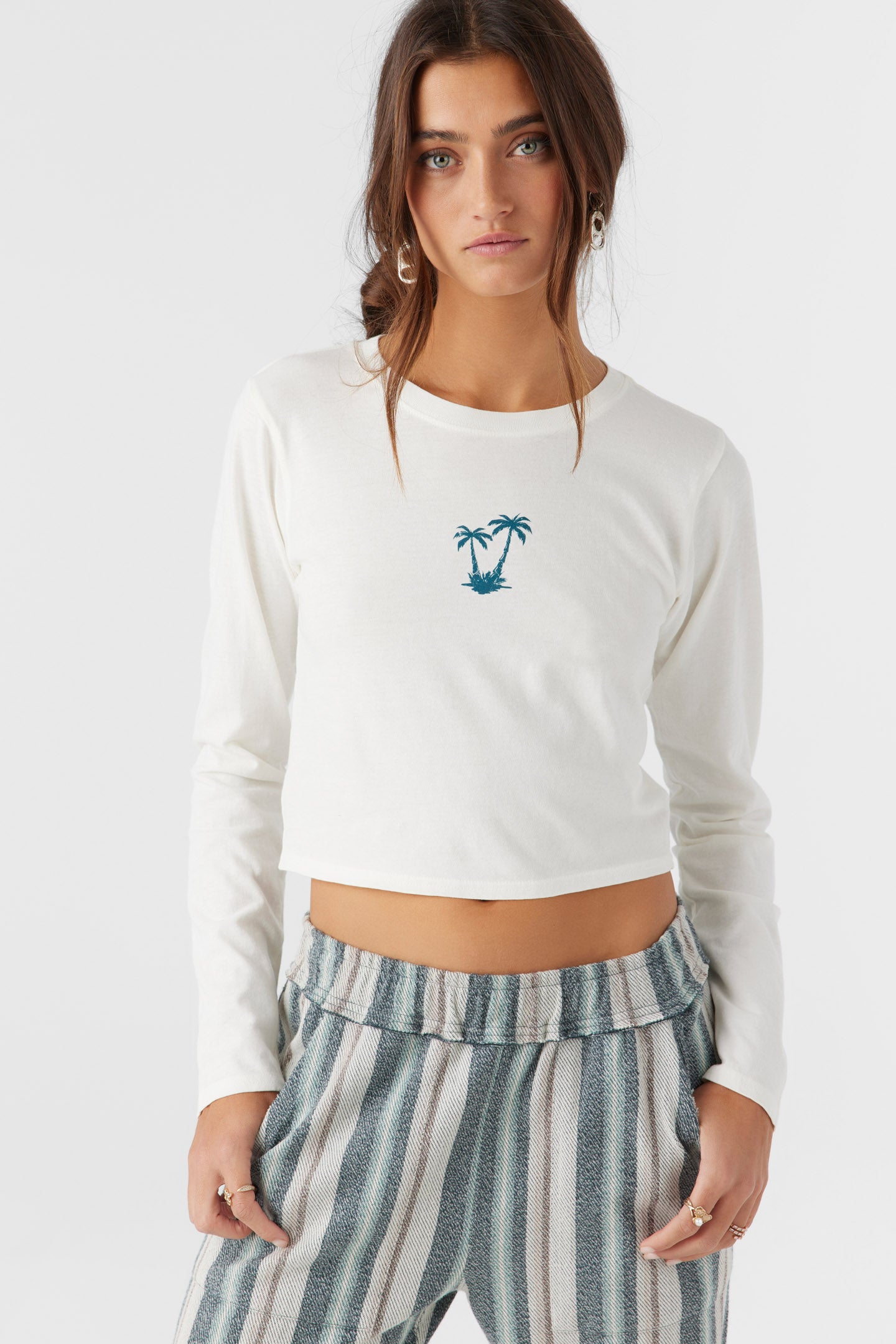 Paradise Point Long Sleeve Tee - Winter White | O'Neill