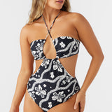 Quinn Tropical San Clemente One-Piece