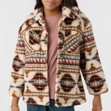 Girl's Gene Printed Jacket
