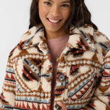 Girl's Gene Printed Jacket