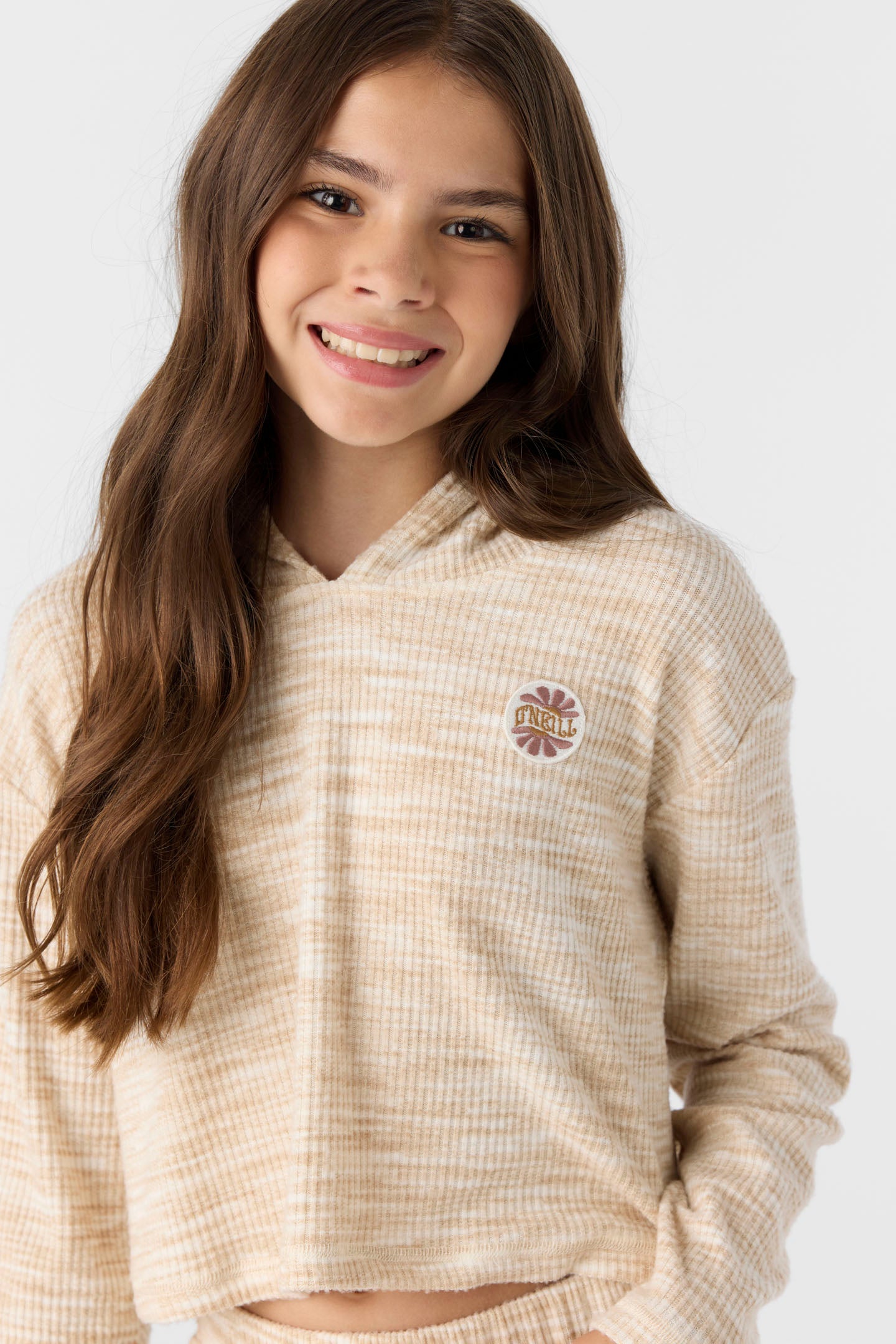 GIRL'S KAROLINA HOODY LONG SLEEVE TOP