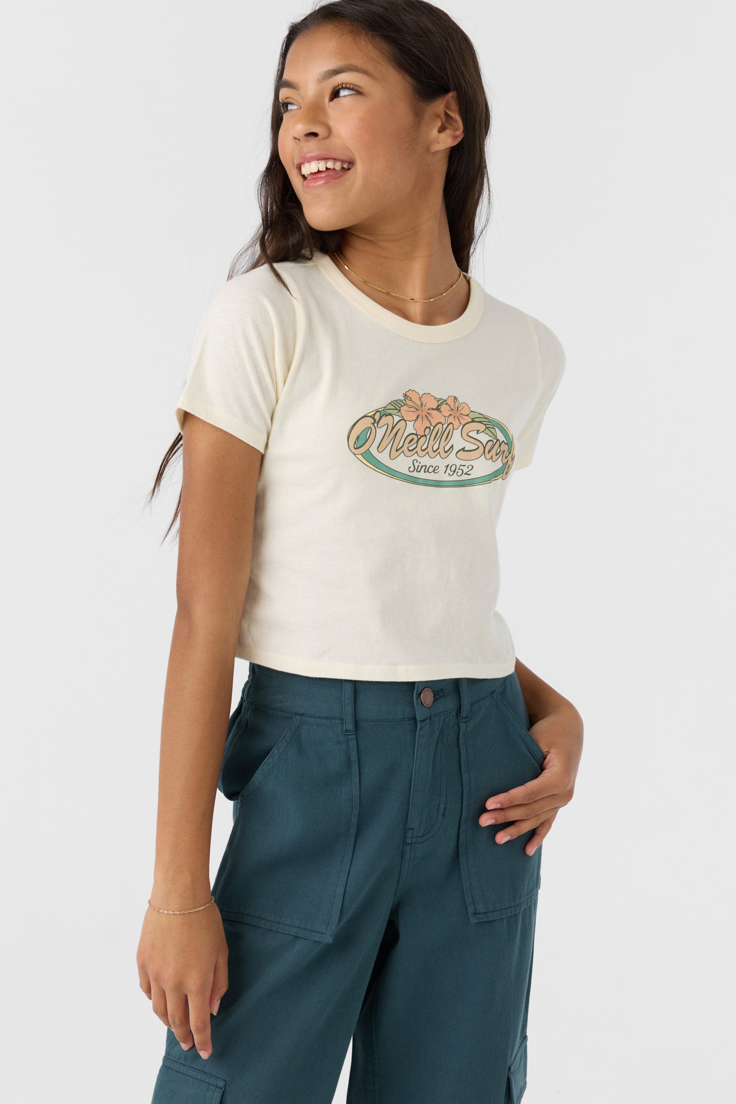 GIRL'S BEACHY BLOOM TEE