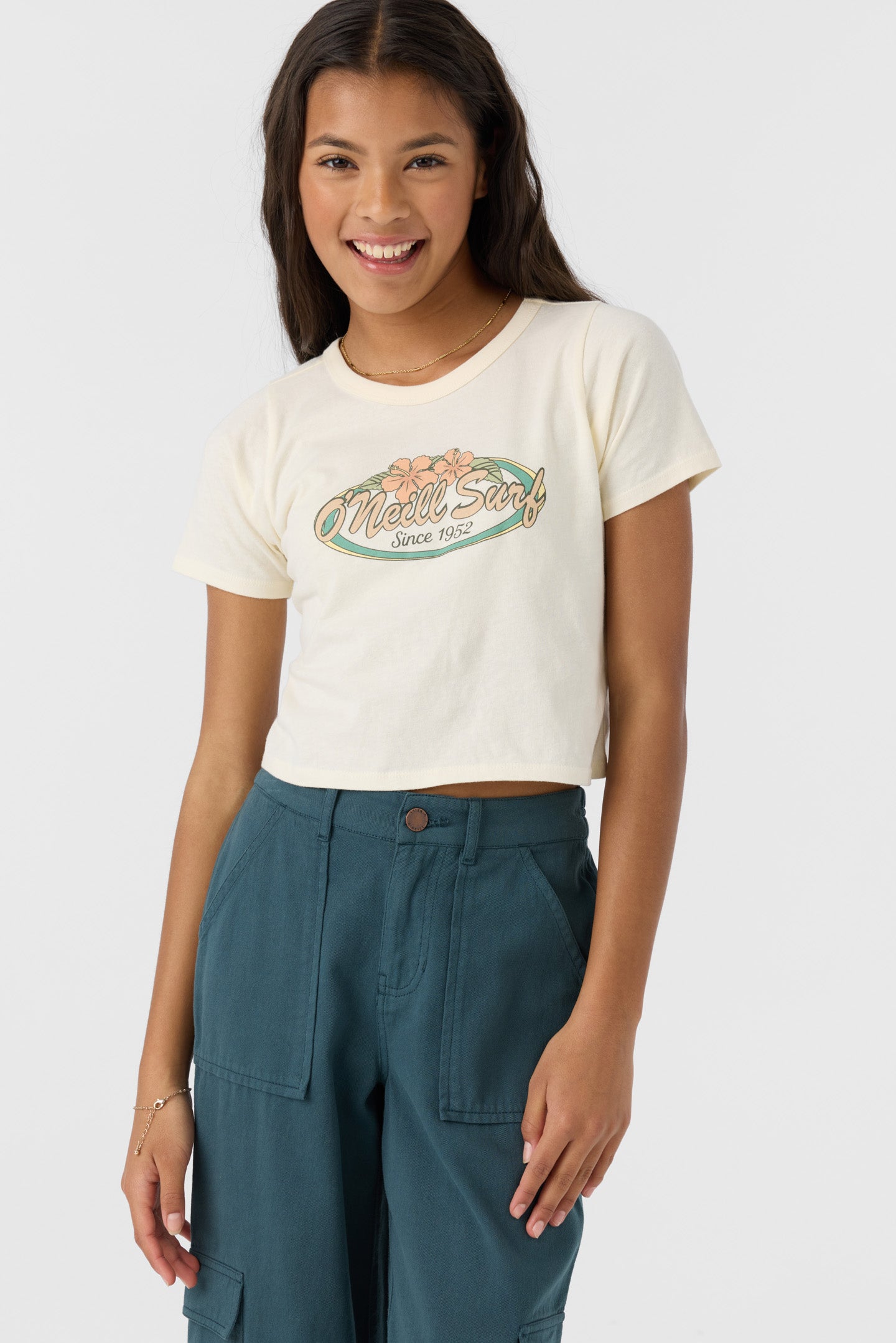 GIRL'S BEACHY BLOOM TEE