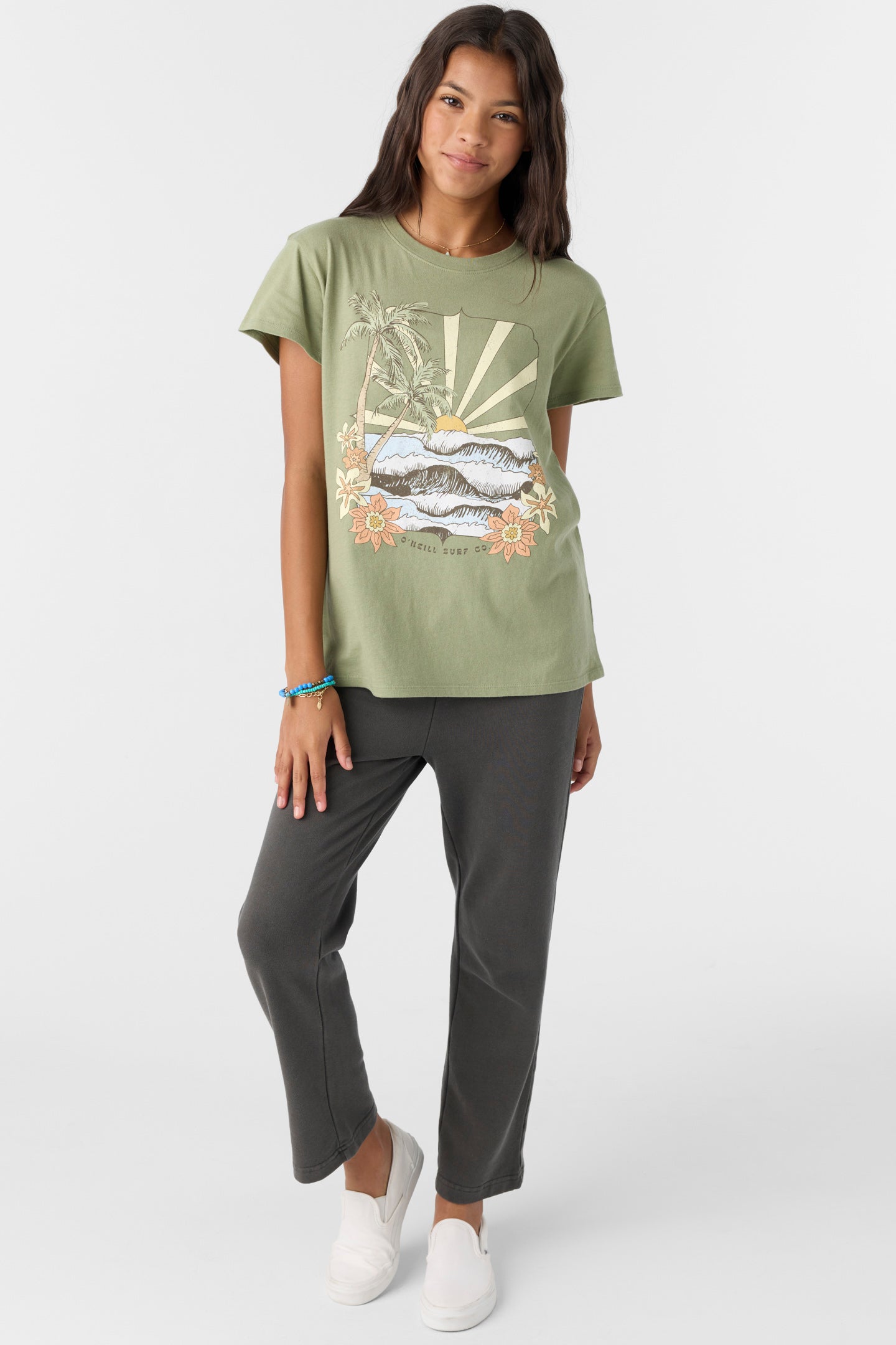 GIRL'S TROPICAL SWELL TEE