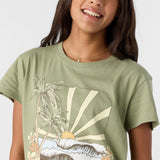 Girl's Tropical Swell Tee