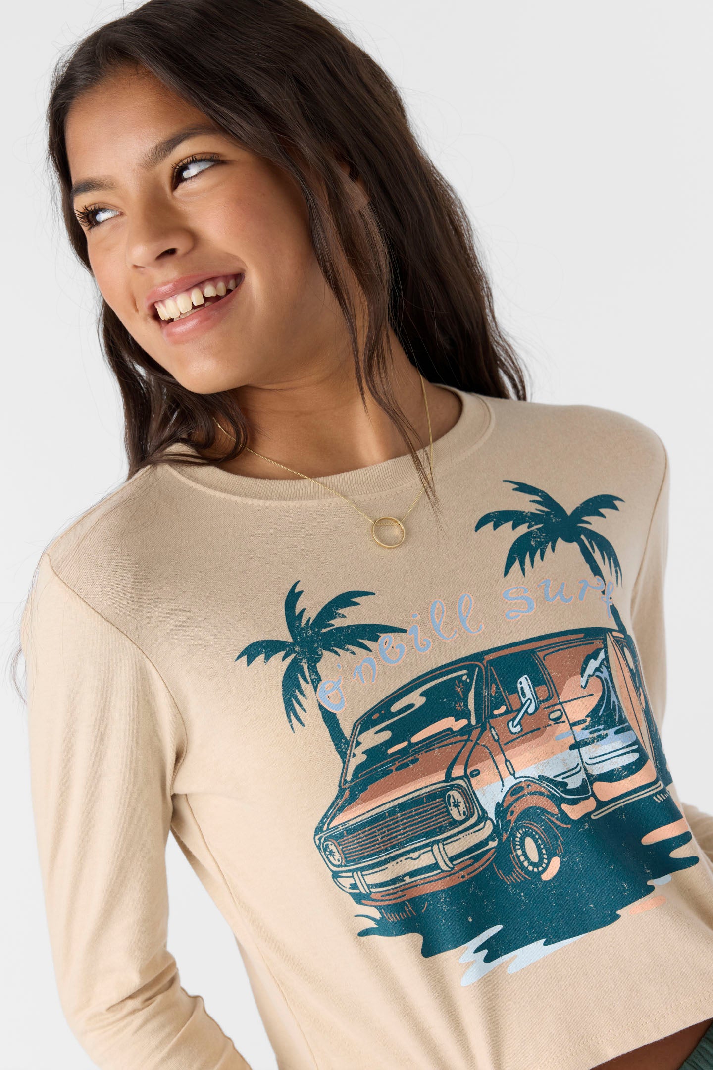 GIRL'S COASTAL CRUISER LONG SLEEVE TEE