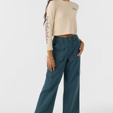 Girl's Flower Vinez Long Sleeve Tee