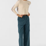 Girl's Flower Vinez Long Sleeve Tee