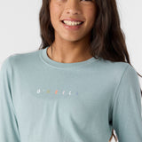 Girl's Branded Long Sleeve Tee