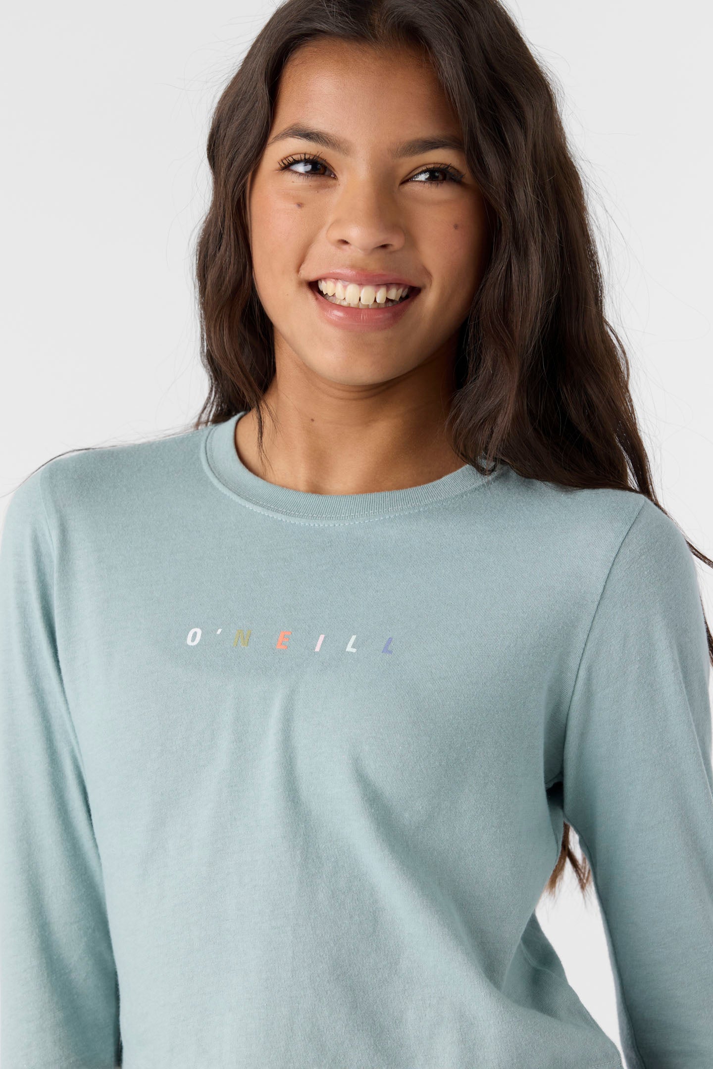 GIRL'S BRANDED LONG SLEEVE TEE