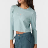 Girl's Branded Long Sleeve Tee