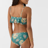 Girl's Naya Floral Ruffle Bralette Top Set