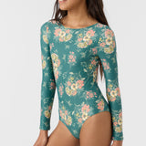 Girl's Naya Floral Twist Back Surf Suit