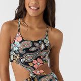 Girl's Mod Boho Knot Front One-Piece