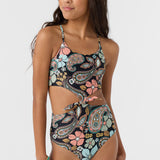 Girl's Mod Boho Knot Front One-Piece