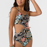 Girl's Mod Boho Knot Front One-Piece