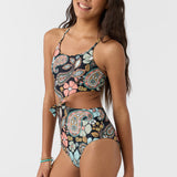 Girl's Mod Boho Knot Front One-Piece