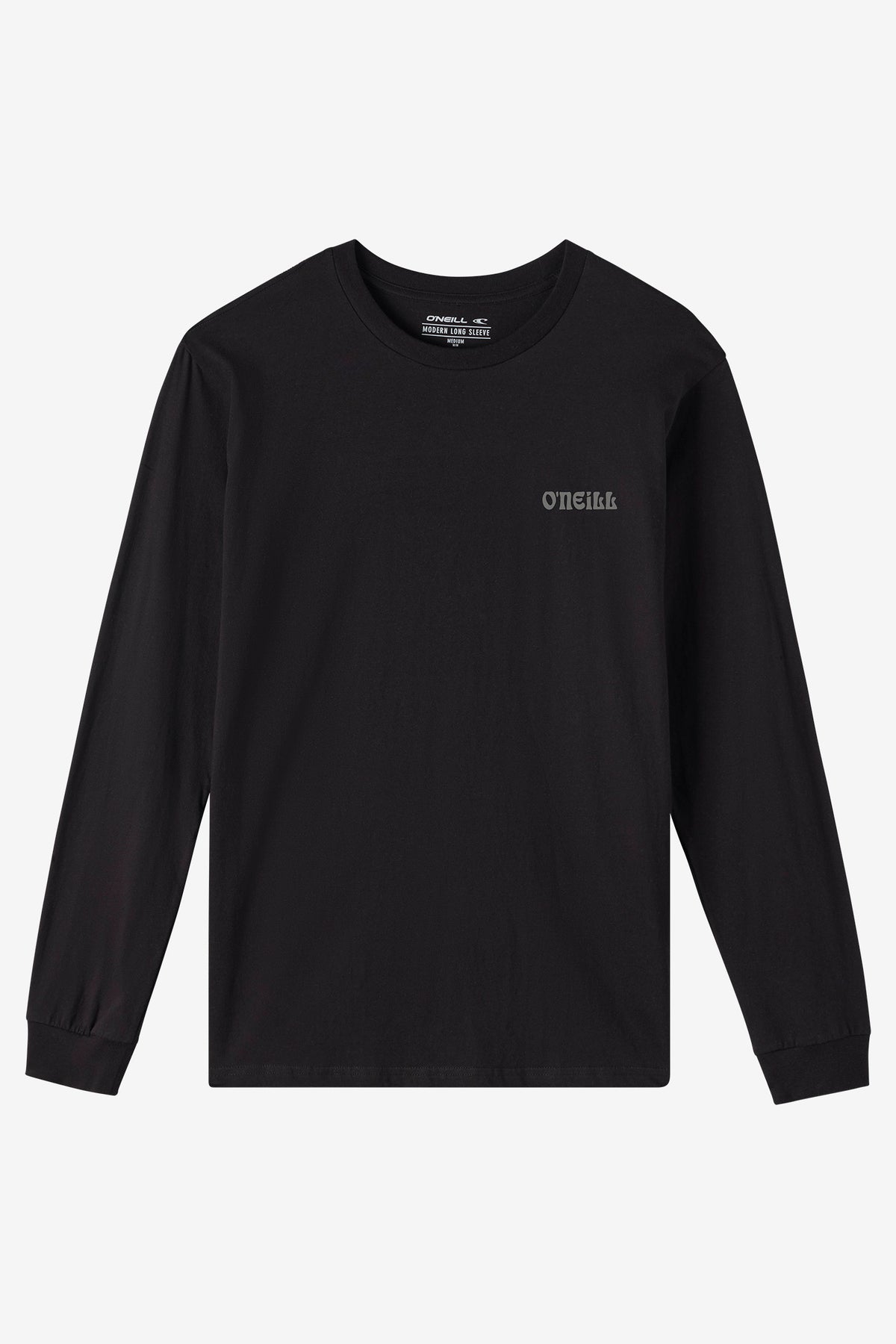 Pivot Long Sleeve Standard Fit Long Sleeve Tee - Black | O