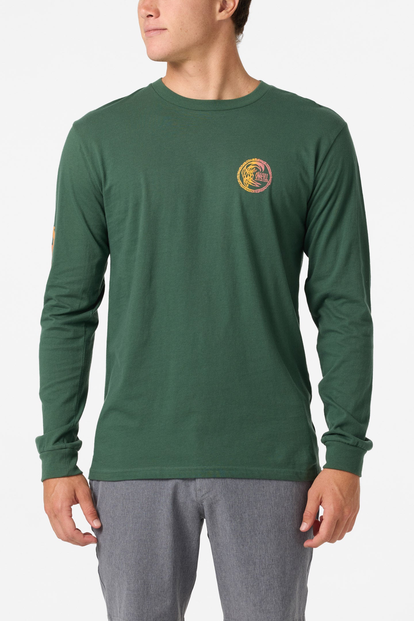 Artifact Long Sleeve Standard Fit Long Sleeve Tee - Cilantro | O'Neill