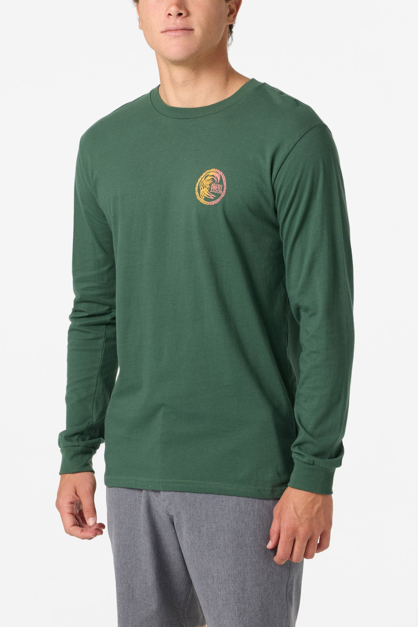 Artifact Long Sleeve Standard Fit Long Sleeve Tee - Cilantro | O'Neill