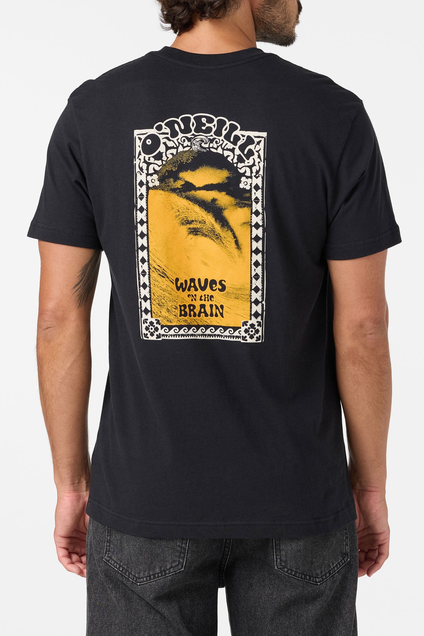 Hacked Standard Fit Tee - Black | O'Neill