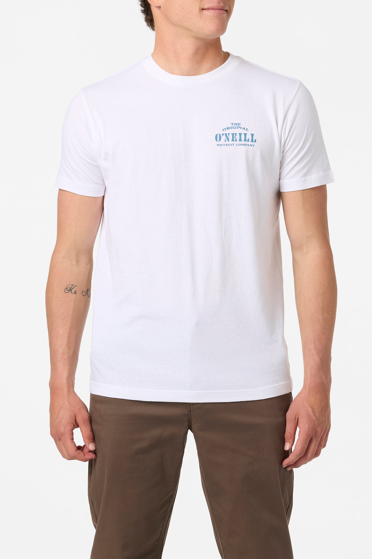 Wedges Standard Fit Tee - White | O