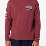 Boy's Banner Long Sleeve Tee
