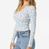 Gaia Primrose Long Sleeve Top