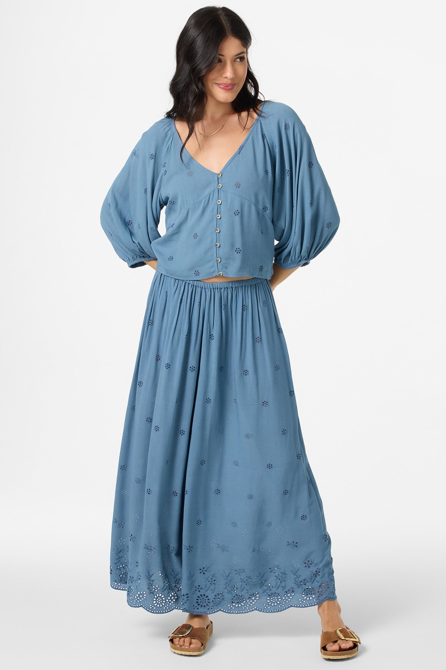 Delaney Beach Pants - Provincial Blue