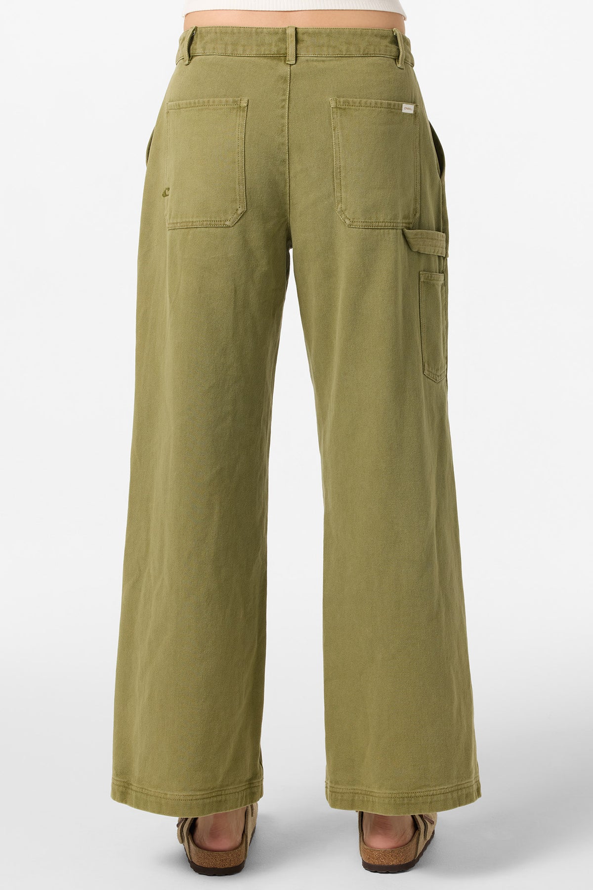 Pantalon Droit High Use Par Claire Campbell - Taille 40 - Coton Blanc été - Neuf Sans étiquettes