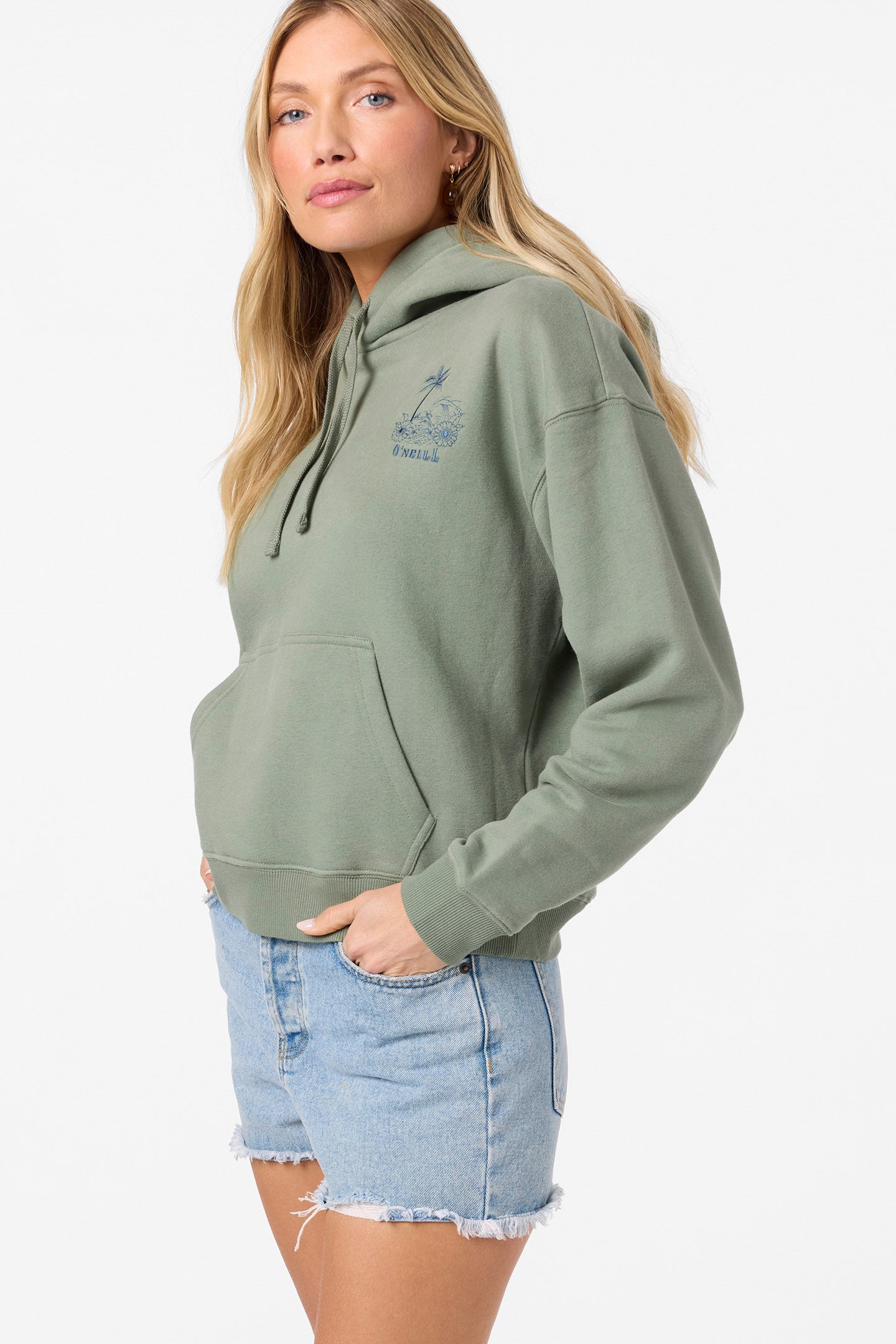 Drift Hoody Pullover Fleece - Sea Spray | O'Neill