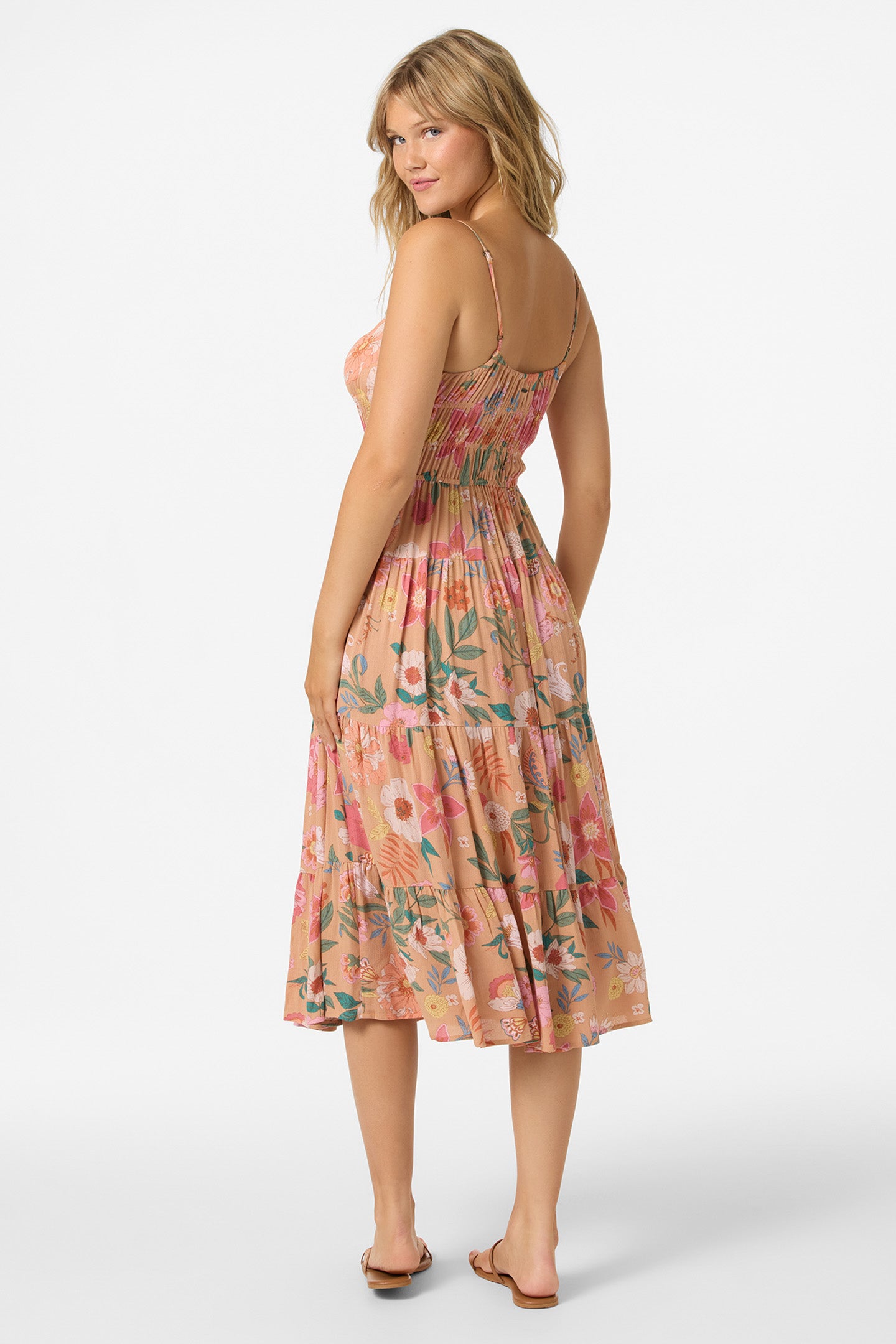 Esther Camella Midi Dress - Cork | O'Neill