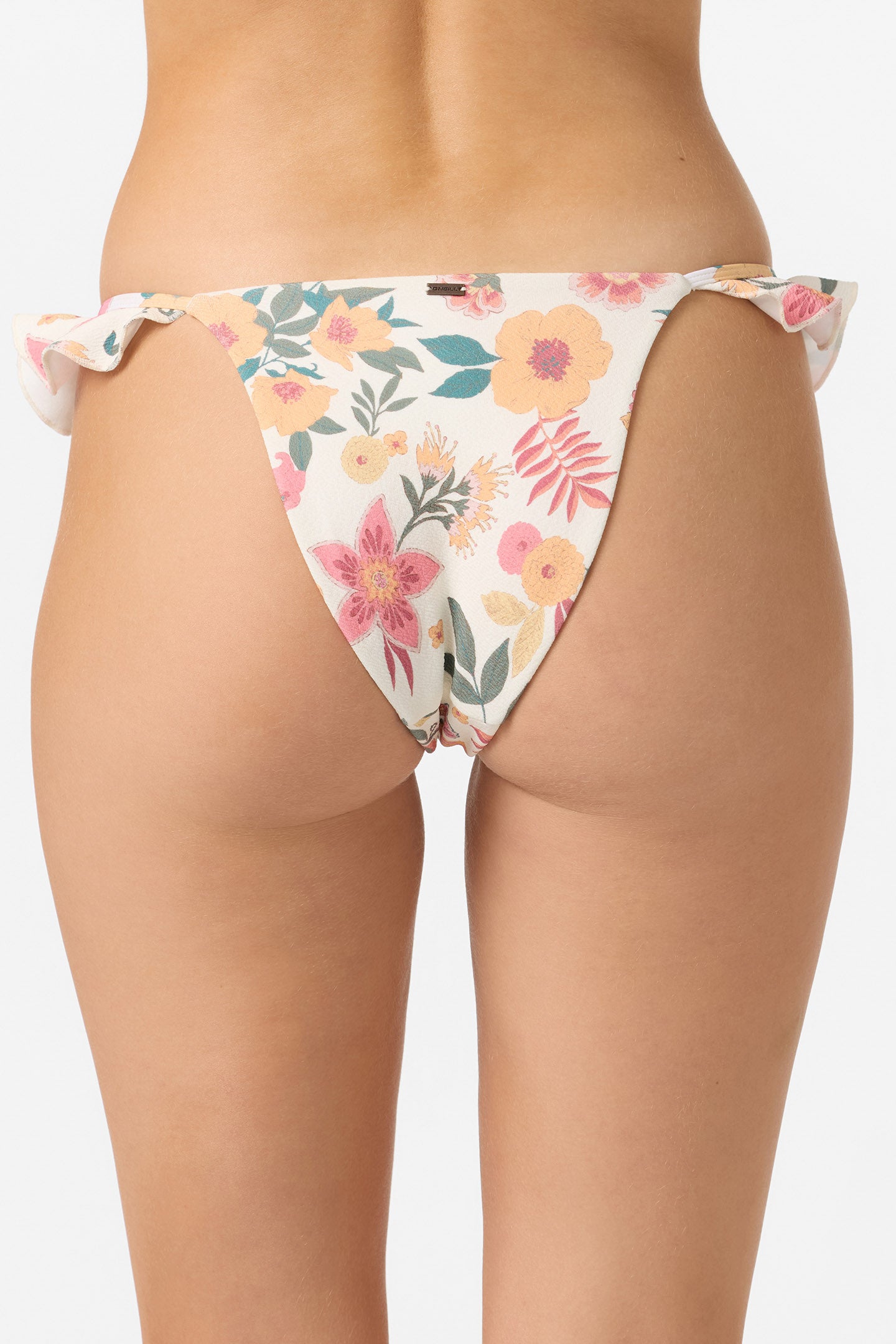Camellia Floral Jalisco Cheeky Bottoms - Vanilla | O'Neill